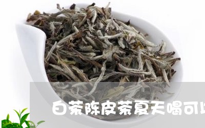 白茶陈皮茶夏天喝可以吗/2023103165261