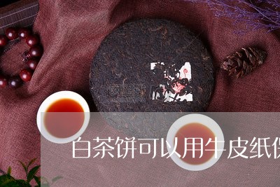 白茶饼可以用牛皮纸保存吗/2023110893836