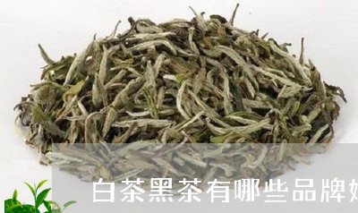 白茶黑茶有哪些品牌好的/2023110150815