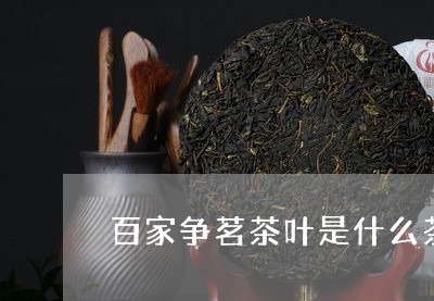 百家争茗茶叶是什么茶/2023061069585