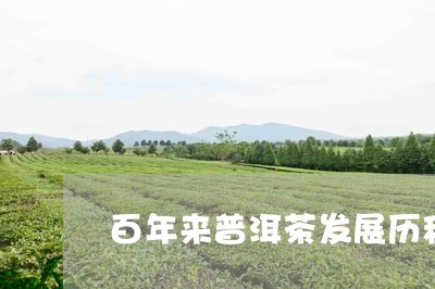 百年来普洱茶发展历程图/2023103190715