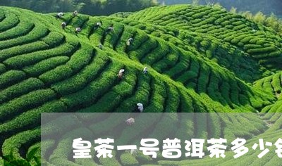 皇茶一号普洱茶多少钱/2023093004294