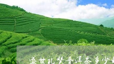 盛世礼赞普洱茶多少钱一箱/2023121813036