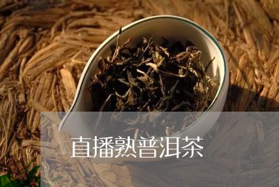 直播熟普洱茶/2023042897817