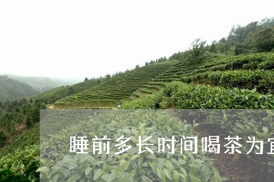 睡前多长时间喝茶为宜/2023071660405