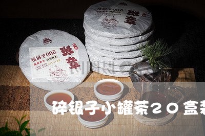 碎银子小罐茶20盒装/2023071551803