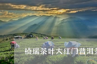 祯瑞茶叶大红门普洱茶/2023093092615