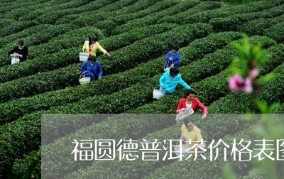 福圆德普洱茶价格表图大全/2023083196250