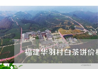 福建华羽村白茶饼价格/2023120870804