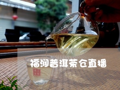 福润普洱茶仓直播/2023101661427