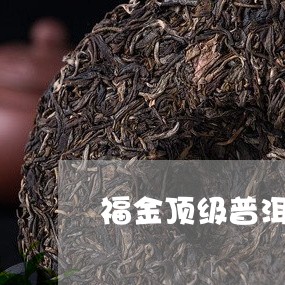 福金顶级普洱茶的价钱/2023062447793