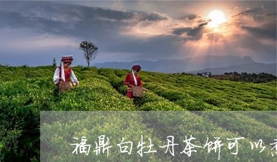 福鼎白牡丹茶饼可以煮吗/2023092275180