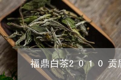 福鼎白茶2010贡眉/2023092091035