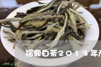 福鼎白茶2013年产/2023091522693