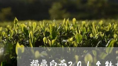 福鼎白茶2014牡丹王/2023092221927