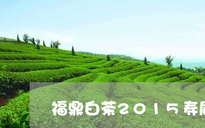 福鼎白茶2015寿眉茶饼/2023062735947