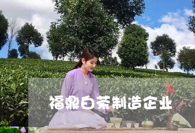 福鼎白茶制造企业/2023071286271