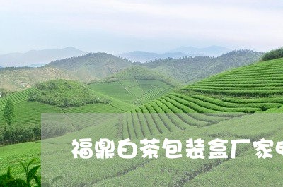 福鼎白茶包装盒厂家电话/2023110114959