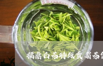 福鼎白茶特级贡眉茶饼/2023092131858