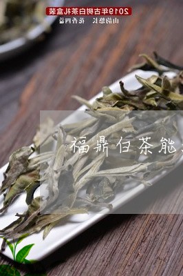 福鼎白茶能泡几遍茶叶茶/2023092126949