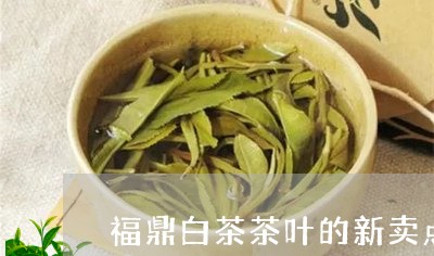 福鼎白茶茶叶的新卖点/2023120781494