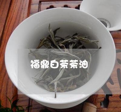 福鼎白茶茶油/2023052260692