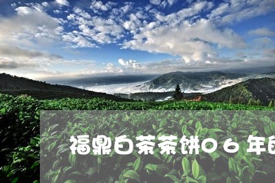 福鼎白茶茶饼06年的/2023091575151