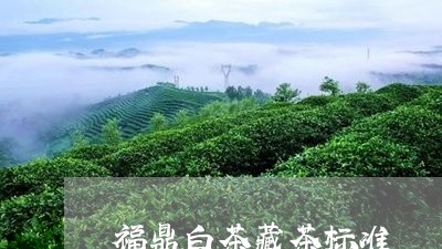 福鼎白茶藏茶标准/2023090533824