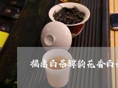 福鼎白茶醇韵花香白茶/2023111659826