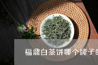 福鼎白茶饼哪个牌子的好/2023092120392