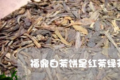 福鼎白茶饼是红茶绿茶/2023091583805