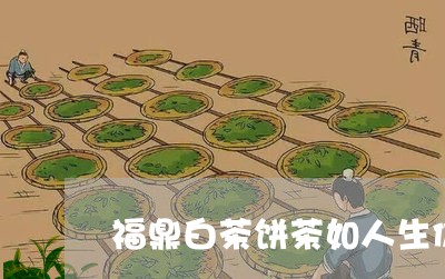 福鼎白茶饼茶如人生价格/2023110389582