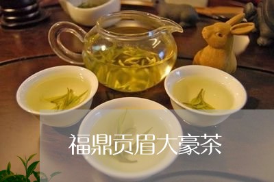 福鼎贡眉大豪茶/2023112535492