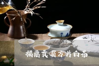 福鼎贡眉方片白茶/2023090769685