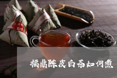 福鼎陈皮白茶如何煮/2023120349470