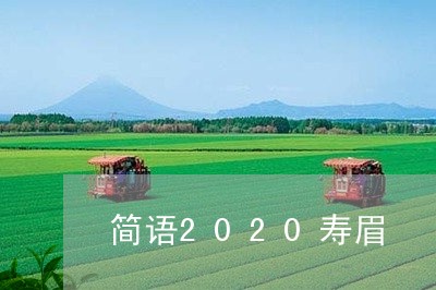 简语2020寿眉/2023090821614