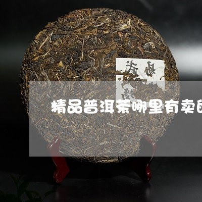 精品普洱茶哪里有卖的呢/2023081478504