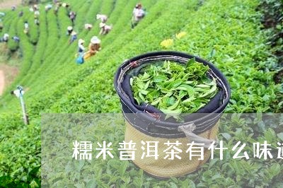 糯米普洱茶有什么味道/2023062554058