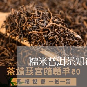 糯米普洱茶知识偶像/2023091364360