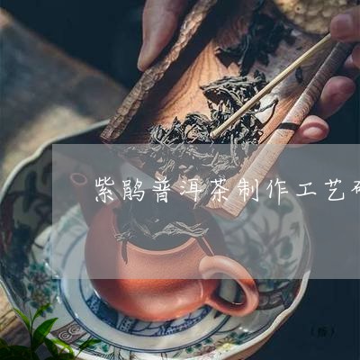 紫鹃普洱茶制作工艺研究/2023121859505