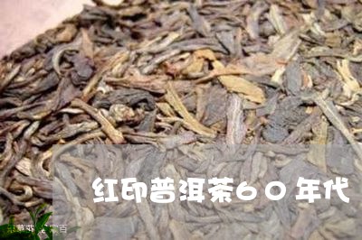 红印普洱茶60年代/2023120597380