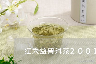 红大益普洱茶2001/2023120628159