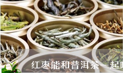 红枣能和普洱茶一起吗/2023092699673