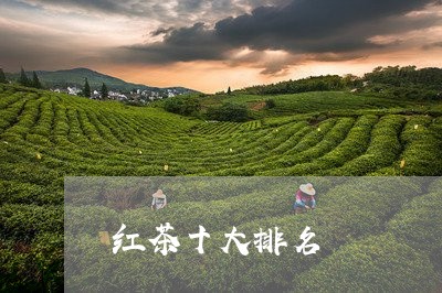 红茶十大排名/2023042933450