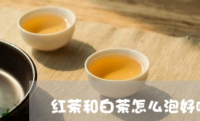 红茶和白茶怎么泡好喝一点/2023042795138