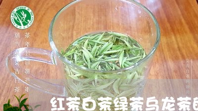 红茶白茶绿茶乌龙茶的区别/2023042866058