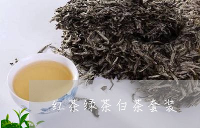 红茶绿茶白茶套装/2023071232584