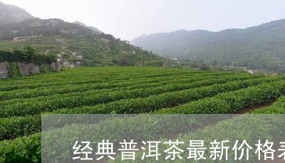 经典普洱茶最新价格表/2023093068162