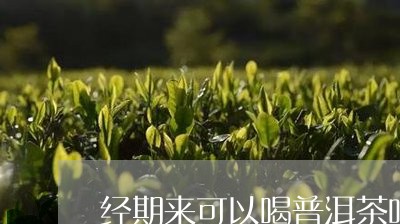 经期来可以喝普洱茶吗/2023062462647