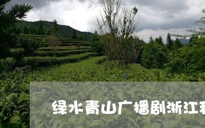 绿水青山广播剧浙江种白茶/2023042715151